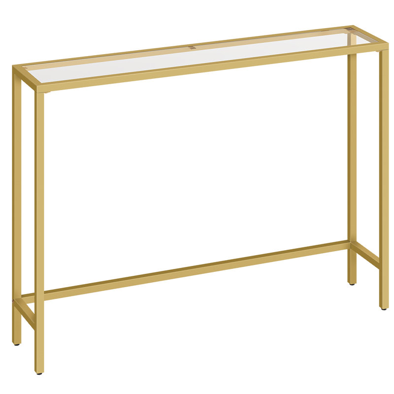 Sheraden 100cm Glass Top Console Table