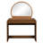 39" Makeup Vanity Table With Mirror Touch Screen Lighted Mirror-1749649403