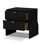 Cressida Nightstand-Ivory Painted Linen