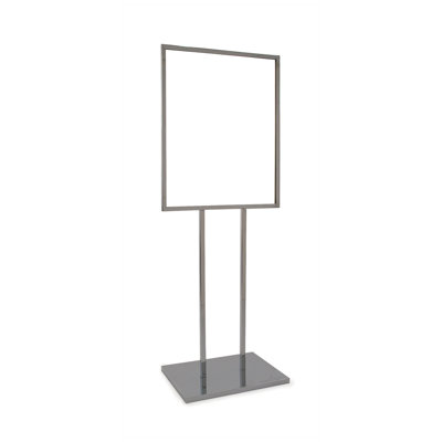 Bulletin Sign Holder Extra-Heavy Raised Base