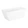 Hibiscus Rectangular Acrylic Soaking Tub with Integrated Drain, Overflow, and Tap Deck