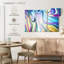 Acrylique abstrait coloré Avery-107952101