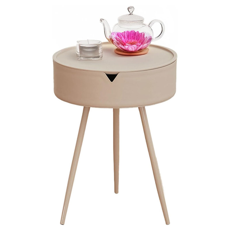 Table d'appoint Table d'appoint Table de salon pour canapé et petites tables de chevet, Khaki