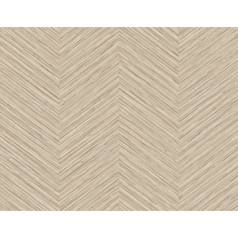 Rouleau de papier peint texturé Betros Apex Weave L 27 pi x l 27 po, Beige