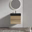 Meuble-lavabo moderne avec lavabo en quartz-2114240386