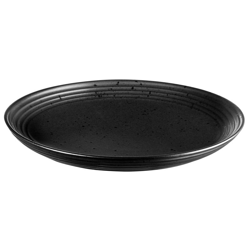ASA Selection Japandi Dessert Plate, Black 