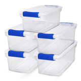 Homz Plastic Bin