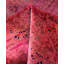 Overdyed Hand-Knotted Wool Modern-Contemporary Pink Area Rug 8' 1" x 8' 1"