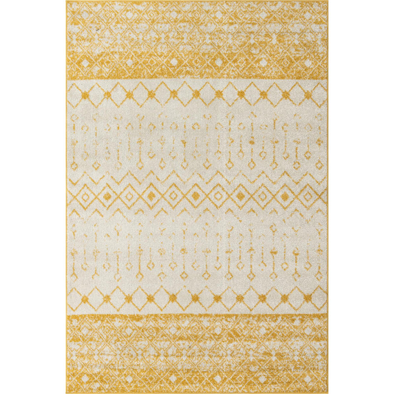 Tapis en polypropylène tissé à la machine Briehn, Rectangle 6 pi x 9 pi