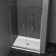48" W x 32" D Rectangle Shower Base,  White Acrylic Single Threshold Shower pan, Non-slip Design