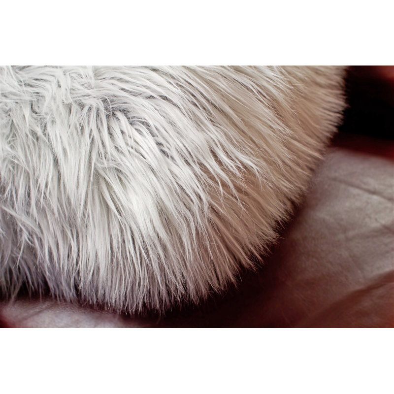 Feather Reversible Throw Pillow