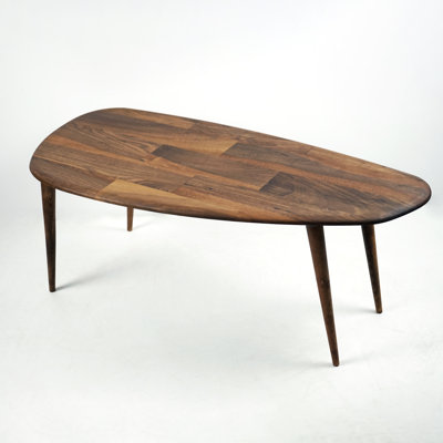 Irminfried Oak Solid Wood Coffee Table