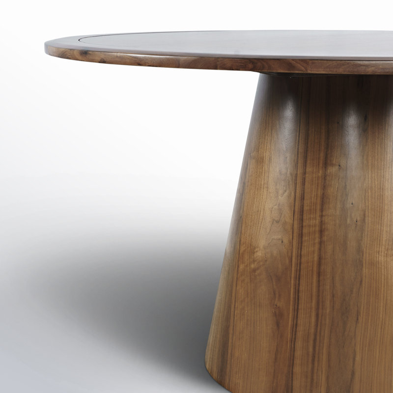 Table de salle à manger Darlington, Brun, H 30 po x l 50 po x P 50 po