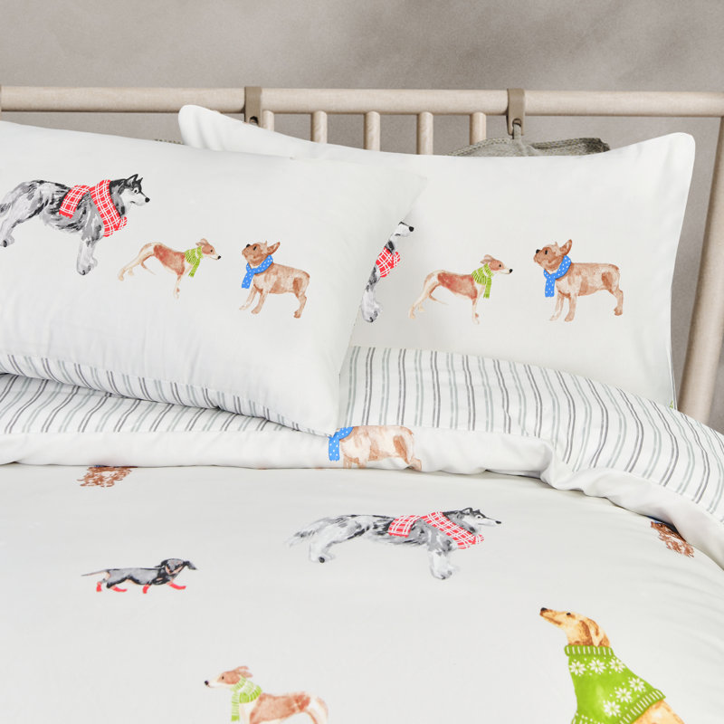 Polyester Animal Print Duvet Cover, Single Duvet Cover + 1 Pillowcase