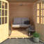 12x8w Capetus | 44mm Log Cabin