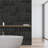 Native Rock 2" X 2" Porcelain Metal Look Tile Mosaic Sheet-110967174
