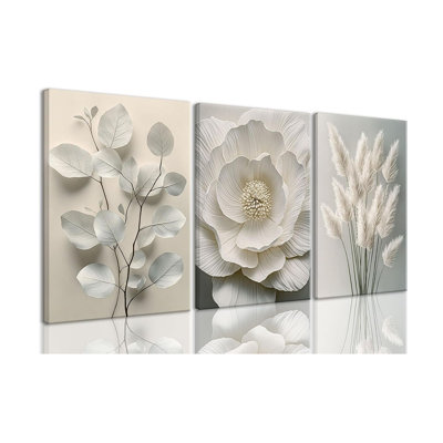 3 Piece Wrapped Canvas Set