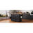 K&K 54inch Large Kitchen Island with Rubber Wood Drop Leaf, Embossed Texture Rolling Kitchen Cart on 4 Wheels with 4 Doors and 3 Drawers, Kitchen Island with Storage for Kitchen, Dining Room,Black-129171840