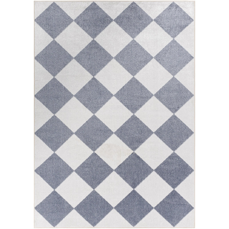 Lammert Geometric Indoor Rug, Round 6'7"