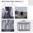 Outsunny 12' X 12' Pop Up Canopy Tent With Netting And Carry Bag, Instant Sun Shelter With 137 Sq.Ft Shade, Tents For Parties, Height Adjustable, For Outdoor, Garden, Patio, Gray-123826991