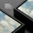 " Serene Retro Blue Sky And Cloud Landscape Wall Art " Painting Print-76015512-76015510