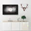 Full Moon at Dusk - Wrapped Canvas-56657791