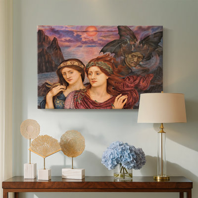 The Vision-Evelyn De Morgan-Gallery Wrapped Canvas-1914