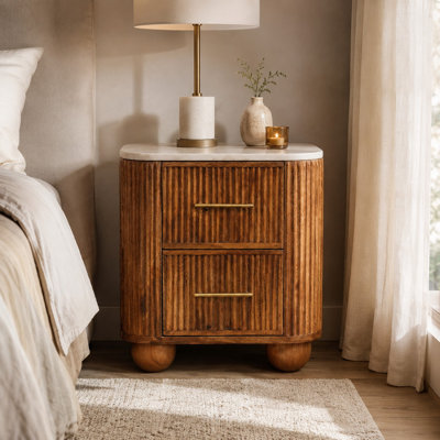 Marble Crest Bedside