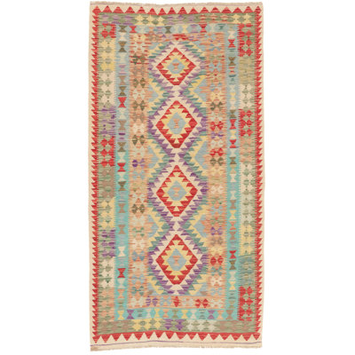 Southwestern Wool Hand Woven Area Rug