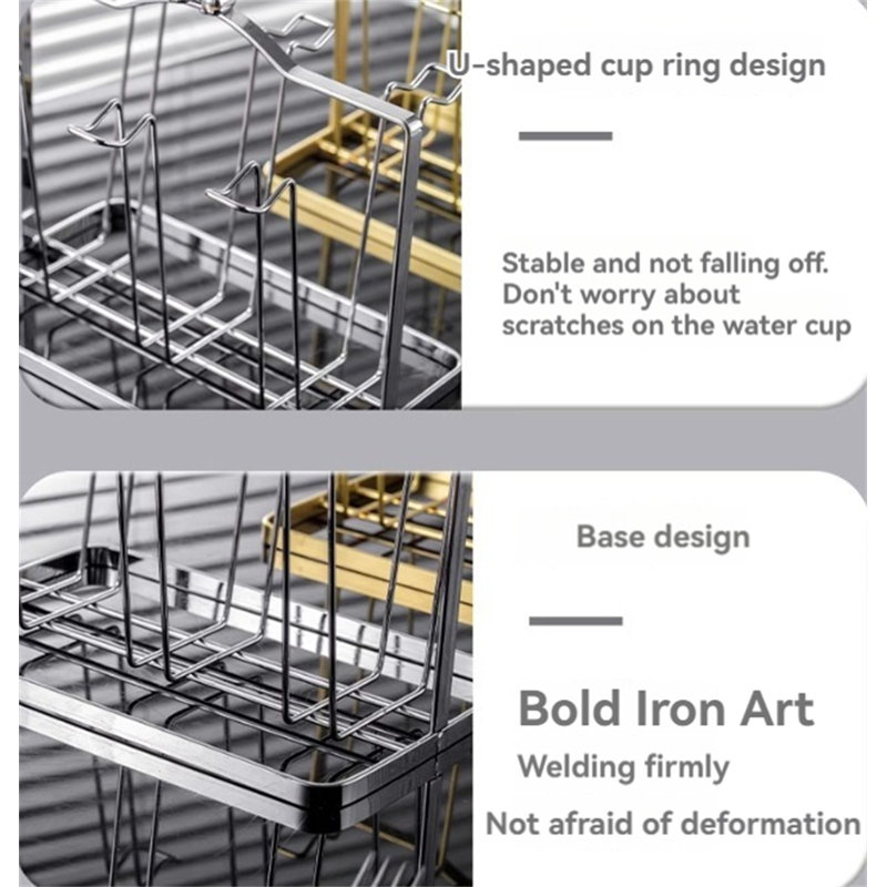 Support de rangement portatif pour tasses inversées