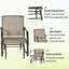Ensemble de bistro 3 pièces Outsunny-724652921