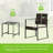 Amanjit 3 Piece Rattan Seating Group with Cushions