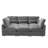 85'' W Chenille Modular Couch Sleeper Sofa-1616643308