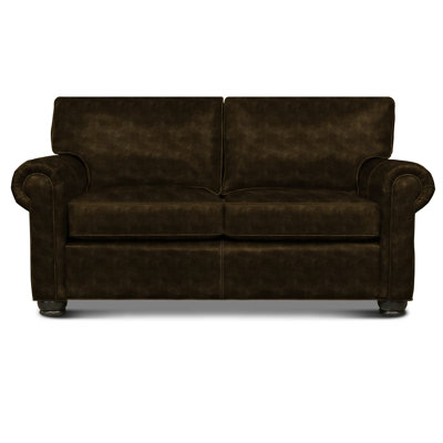 Bordeaux Leather Loveseat