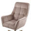 Jadyn Upholstered Swivel Accent Chair with Footstool-443654961