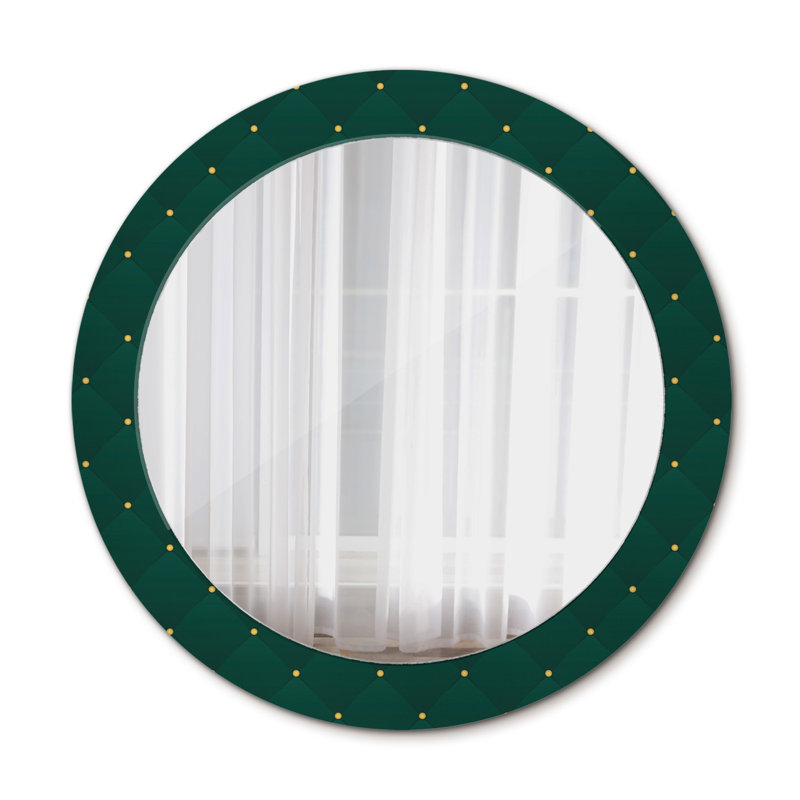 Huldar Glass Flat Wall Mirror, 70cm H x 70cm W