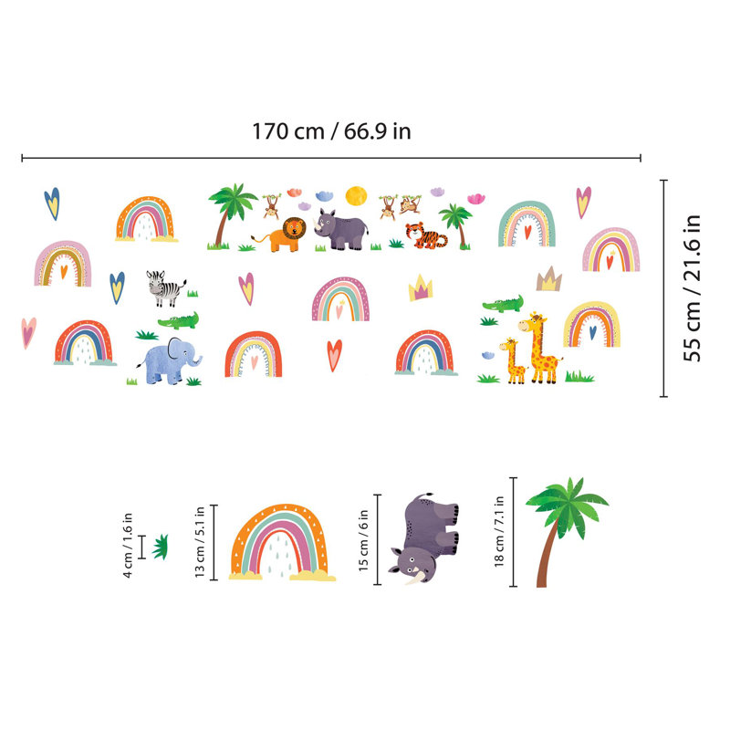Animals Wall Decal