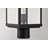 Luca - Outdoor Post Lantern - Sand Black Finish - Clear Beveled Glass