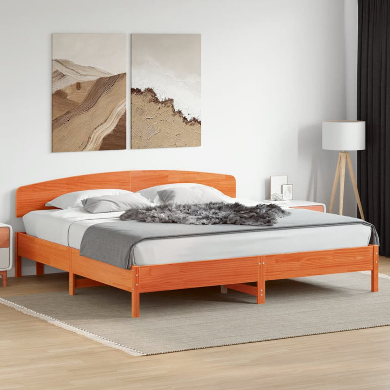 Melahat Solid Wood Headboard, Kingsize - 160 x 200 cm