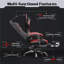 Metro Lane Adjustable Reclining Ergonomic Faux Leather Swiveling PC & Racing Game Chair with Footrest-155899045
