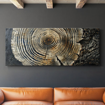 Abstract Series 2 #XXXV-Wide Gallery Wrapped Canvas