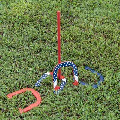 Patriotic Horseshoe with Carrying Case