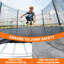 Trampoline 8 pi avec filet de sécurité
