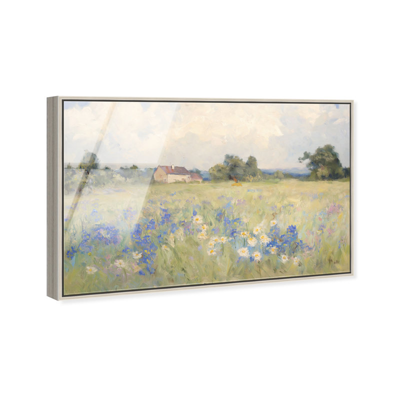 Enchanting Vista High-Gloss Frameless Acrylic Glass Wall Art Landscape & Nature Print by Oliver Gal, Ready to Hang, 15 x 10
