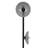 Natilus 60'' Matte Black Tree Floor Lamp