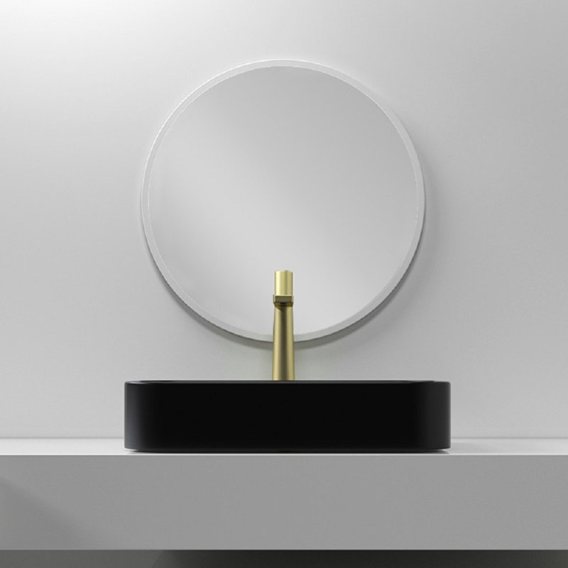 Sandwell Deck Mounted 12 Vanity Faucet Contemporary Design, Gold