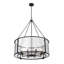 Luminaire suspendu tambour 8 lumières