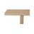 Shenade 86'' Solid Wood Top Console Table