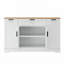 Multi-Functional Storage Sideboard with Adjustable Shelves-1077360388