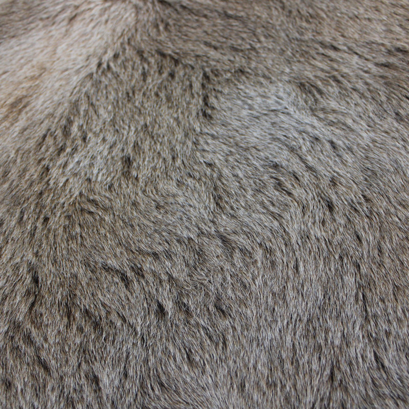 Cowhide Rug Tan Grey